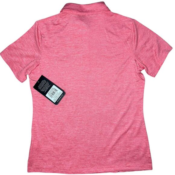 NWT Skechers Diamond Blissful Club Polo Coral Size XS - Picture 2 of 4